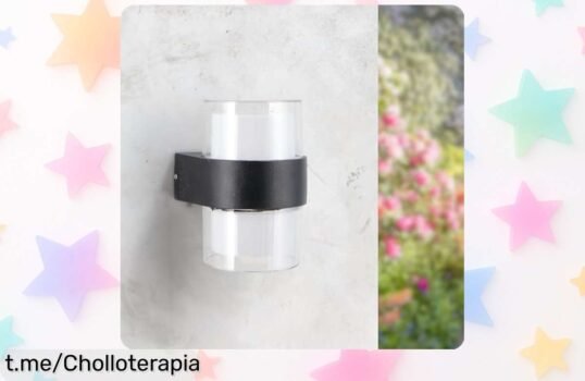 Aplique de pared LED Ian de M Ledme, ilumina tu espacio sin desperdiciar luz y disfruta de este super chollo que no querrás dejar escapar. ¡Date prisa y hazlo tuyo ahora!