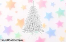 Árbol de Navidad artificial súper natural de SOLAGUA a precio loco, ¡las unidades vuelan! No te pierdas la oportunidad de iluminar tu hogar esta navidad.