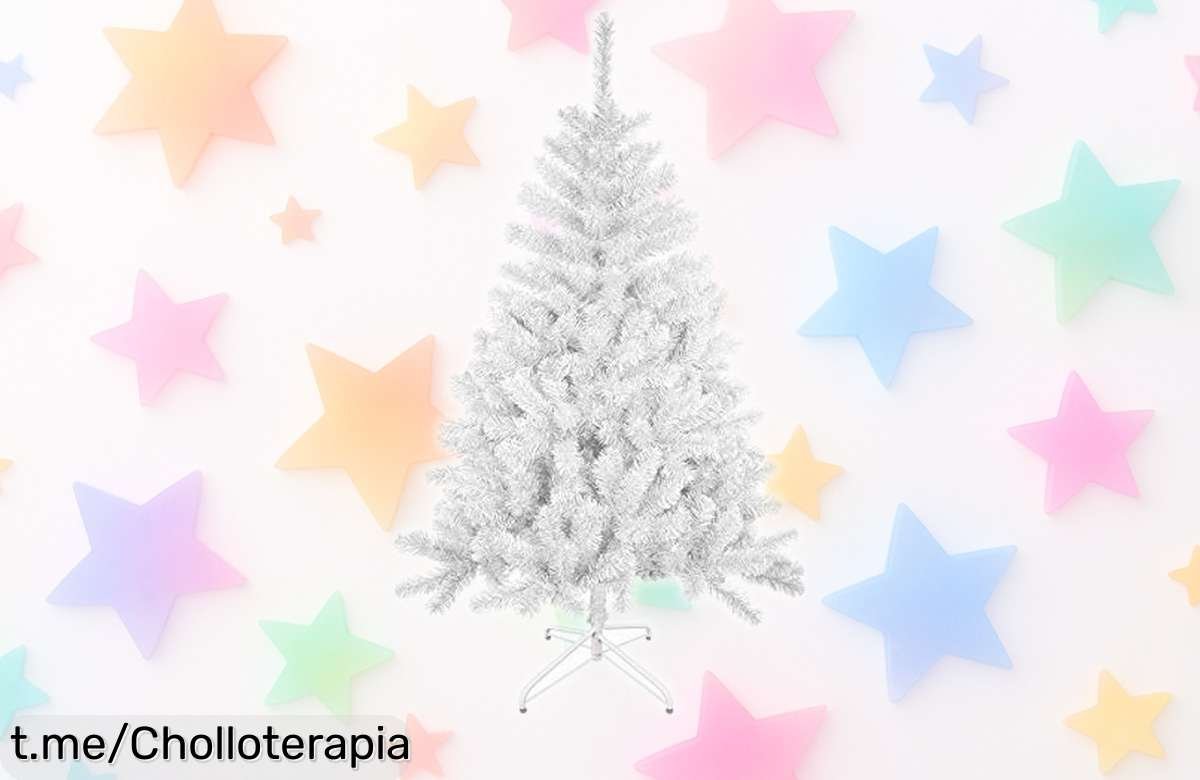 Árbol de Navidad artificial súper natural de SOLAGUA a precio loco, ¡las unidades vuelan! No te pierdas la oportunidad de iluminar tu hogar esta navidad.