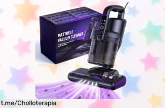 Aspirador de ácaros BioAura con luz UVC a precio loco: limpieza profunda para colchones y sofás. ¡No te lo pierdas, esta oferta vuela en un abrir y cerrar de ojos!