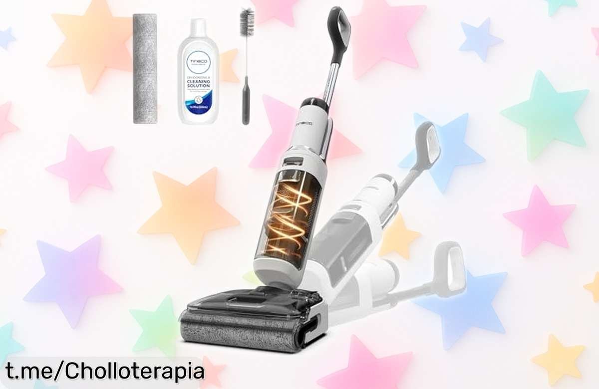 Aspiradora vertical que se lava sola y llega a los rincones: ¡aprovecha esta oferta increíble y llévatela a precio de risa antes de que desaparezca!