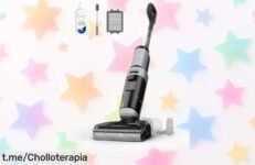 Aspiradora y fregona eléctrica Tineco Floor One i5 stretch con giro 180° ¡Ofertón a precio loco! Llévatela ahora o quedarás atrás en limpieza.