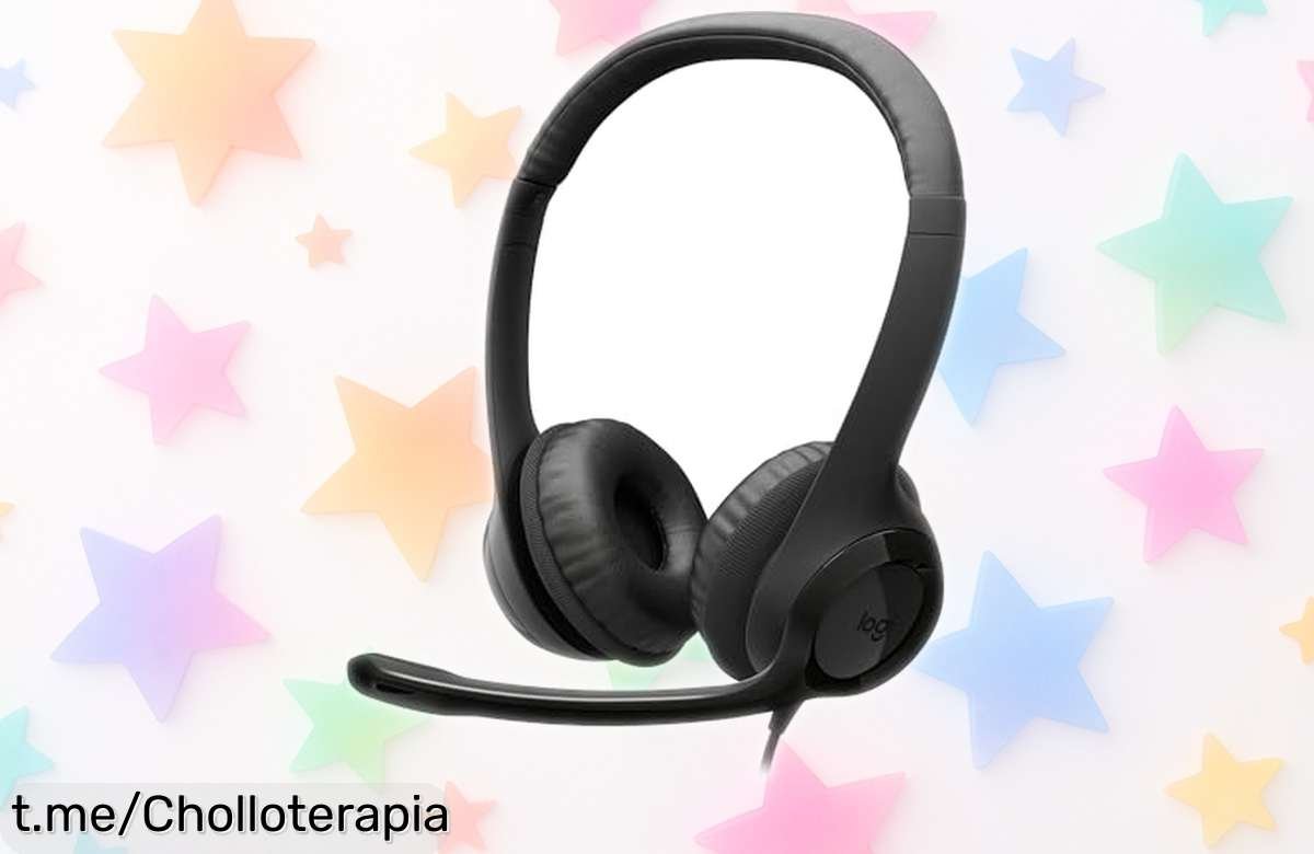 Auriculares Logitech H390 con micrófono y cancelación de ruido a precio de escándalo, ¡no te quedes sin los tuyos! Calidad al alcance de tu mano solo por tiempo limitado.