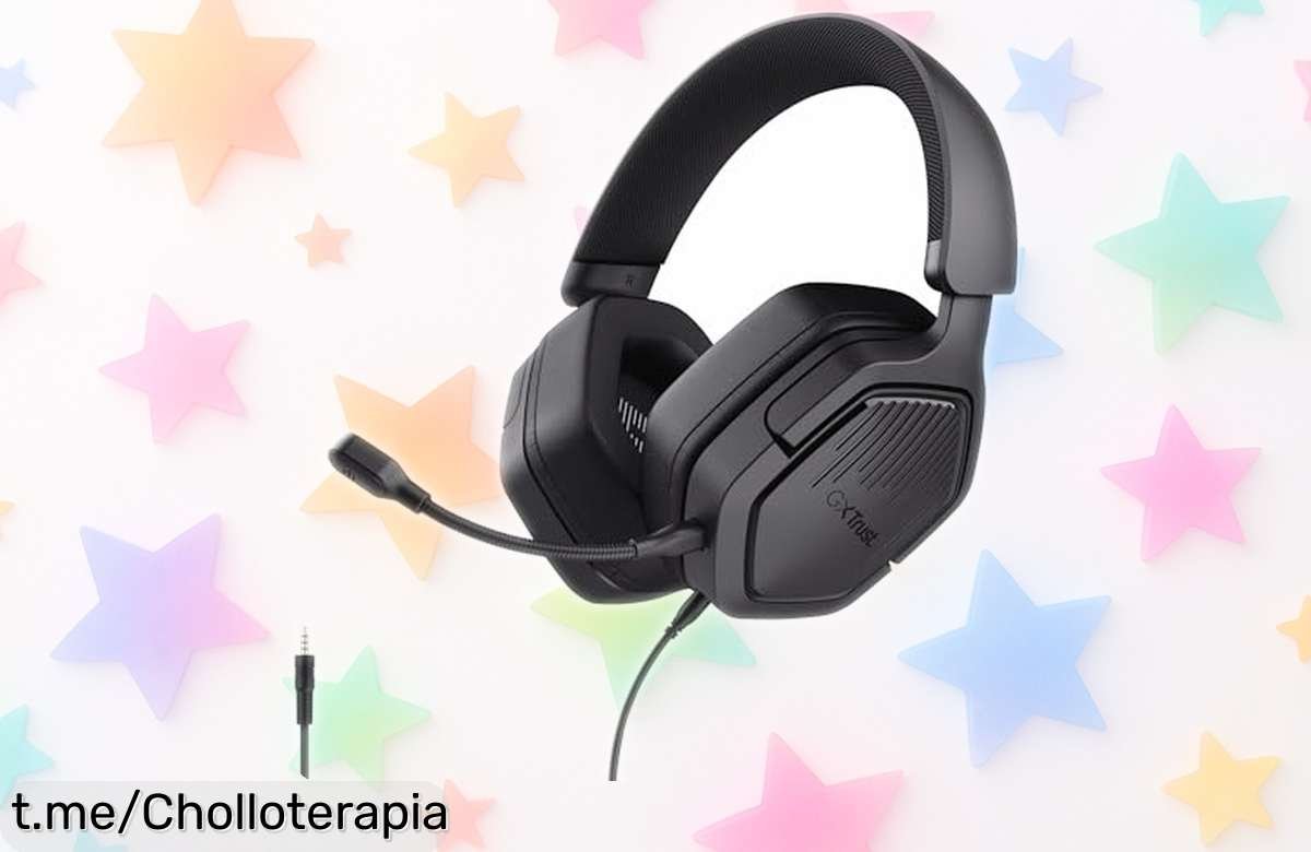 Auriculares gaming GXTrust 1492 con micrófono extraíble y sonido impresionante a precio de locura; ¡no te quedes sin los tuyos, vuelan rápido!
