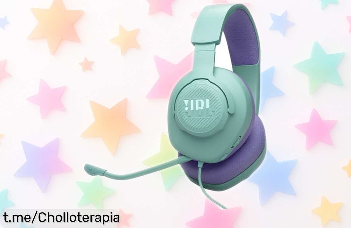 Auriculares gaming JBL con sonido envolvente a precio de ganga, ideales para cualquier plataforma. ¡No te quedes sin ellos, que vuelan rapidísimo!