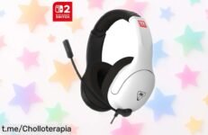 Auriculares gaming con cable para Nintendo Switch, sonido potente y micro que silencia al toque ¡Aprovecha esta bajada de precio brutal antes de quedarte sin ellos!