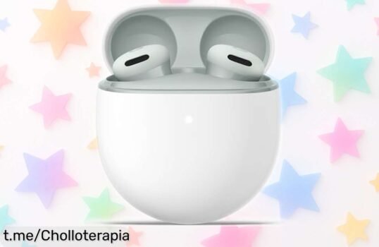 Auriculares inalámbricos Google Pixel Buds 2a con cancelación de ruido: bajada de precio brutal, suena bien y te acompañan todo el día. ¡Hazte ya con ellos antes de que vuelen!