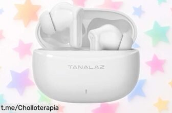 Auriculares inalámbricos TANALAZ I1 con cancelación de ruido y 30 horas de batería, ahora en un ofertón que te hará disfrutar como nunca: ¡no te los puedes perder!