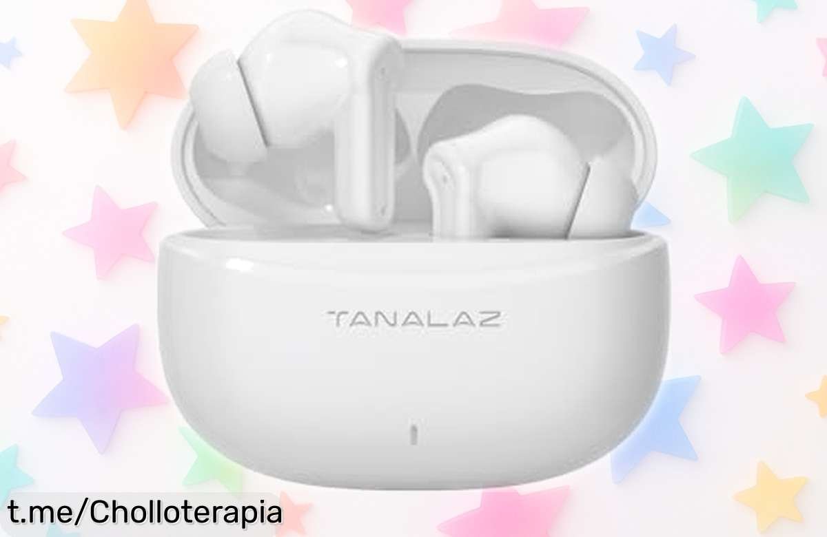 Auriculares inalámbricos TANALAZ I1 con cancelación de ruido y 30 horas de batería, ahora en un ofertón que te hará disfrutar como nunca: ¡no te los puedes perder!