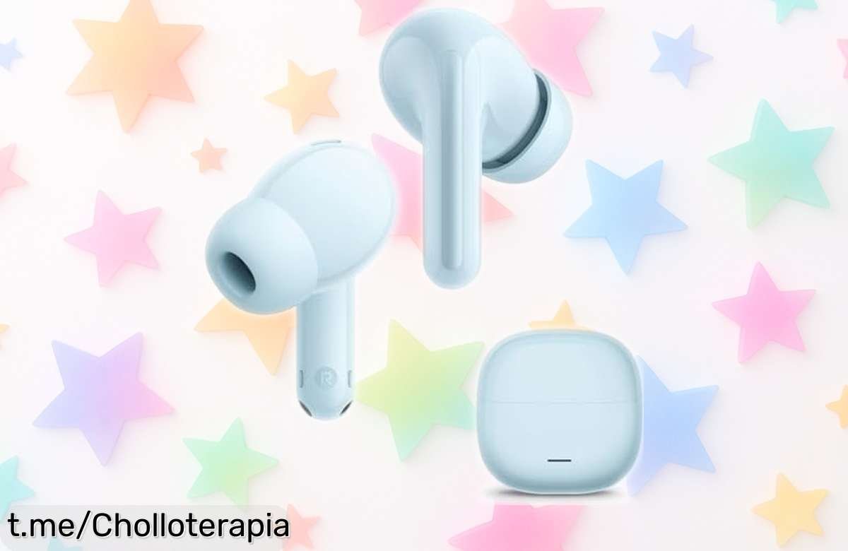 Auriculares inalámbricos Xiaomi Redmi Buds 8 Lite con cancelación de ruido, graves espectaculares y hasta 36 horas de música sin interrupciones a un precio que vuela. ¡No te quedes sin ellos!