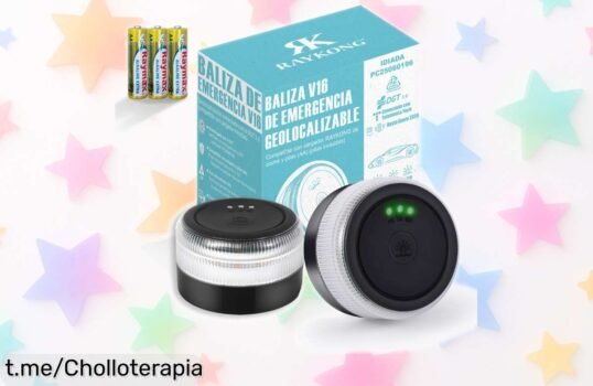 Baliza V16 homologada por la DGT con GPS y 3 LEDs, ¡un ofertón tirado de precio que no puedes dejar escapar! Señaliza donde quieras y siente la seguridad en tus viajes.