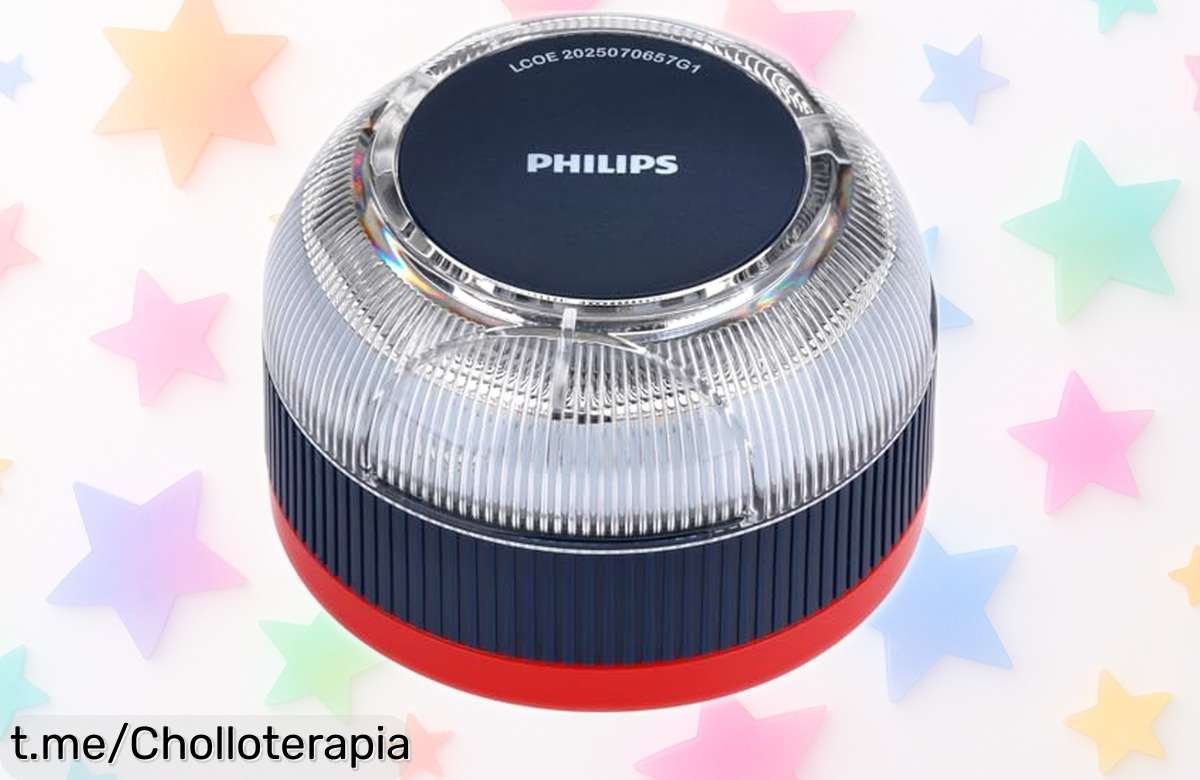 Baliza de emergencia Philips con geolocalización y luz 360° a precio loco, ¡un ofertón que vuela! No te quedes sin la tuya y siente la tranquilidad de estar siempre seguro.