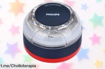 Baliza de emergencia V16 Philips con geolocalización y luz 360°: ¡El super chollo que necesitas en tu coche, corre que vuelan las unidades!