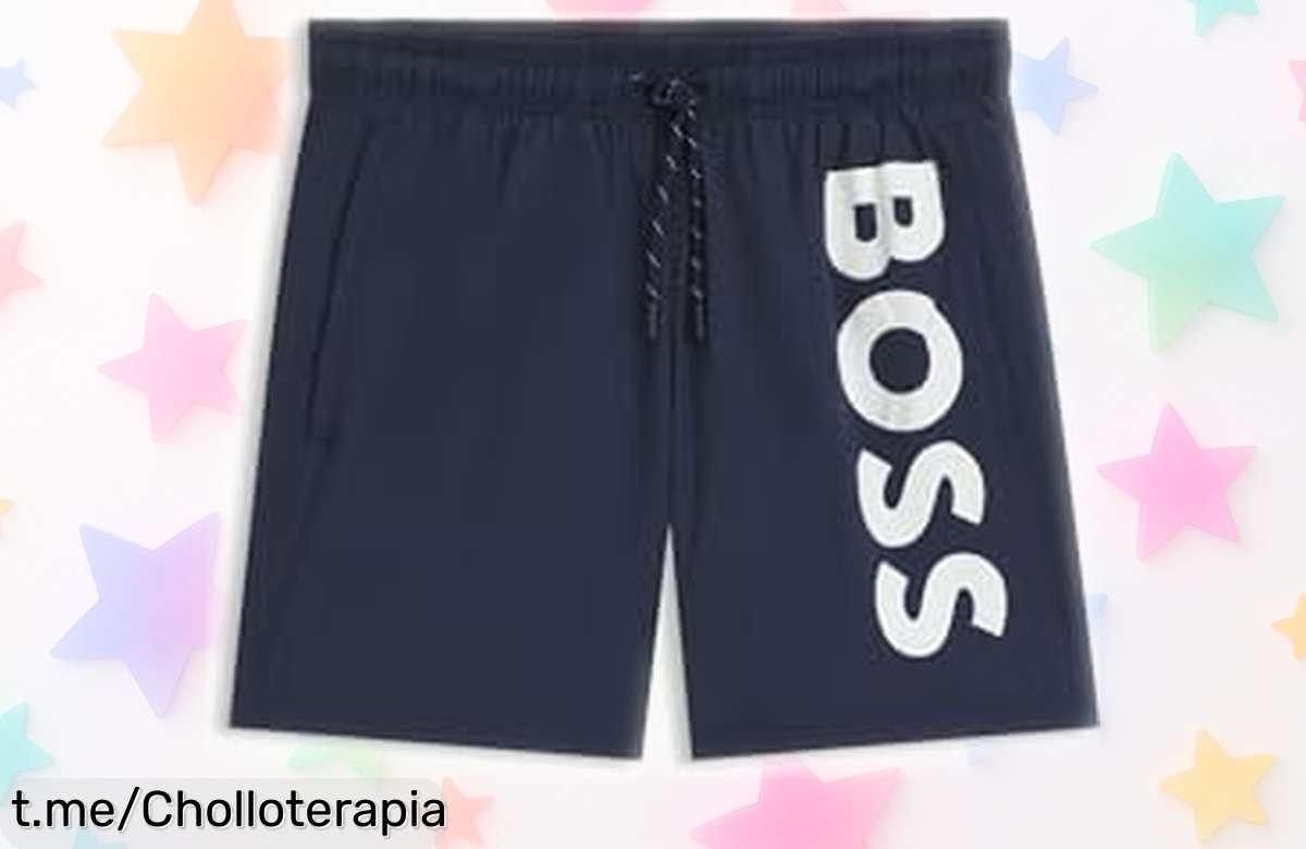 Bañador para hombre BOSS Octopus Navy413 con estilo increíble y precio rebajado que no querrás dejar pasar: ¡siente la elegancia en cada chapuzón!