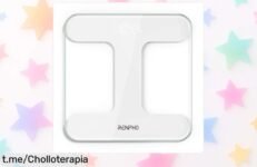 Báscula de baño RENPHO con precisión brutal y pantalla LED a precio escandaloso; controla tu peso fácil y seguro, ¡no dejes pasar esta oportunidad única!