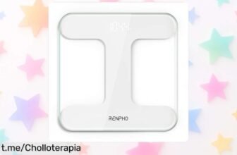Báscula de baño RENPHO con precisión brutal y pantalla LED a precio escandaloso; controla tu peso fácil y seguro, ¡no dejes pasar esta oportunidad única!