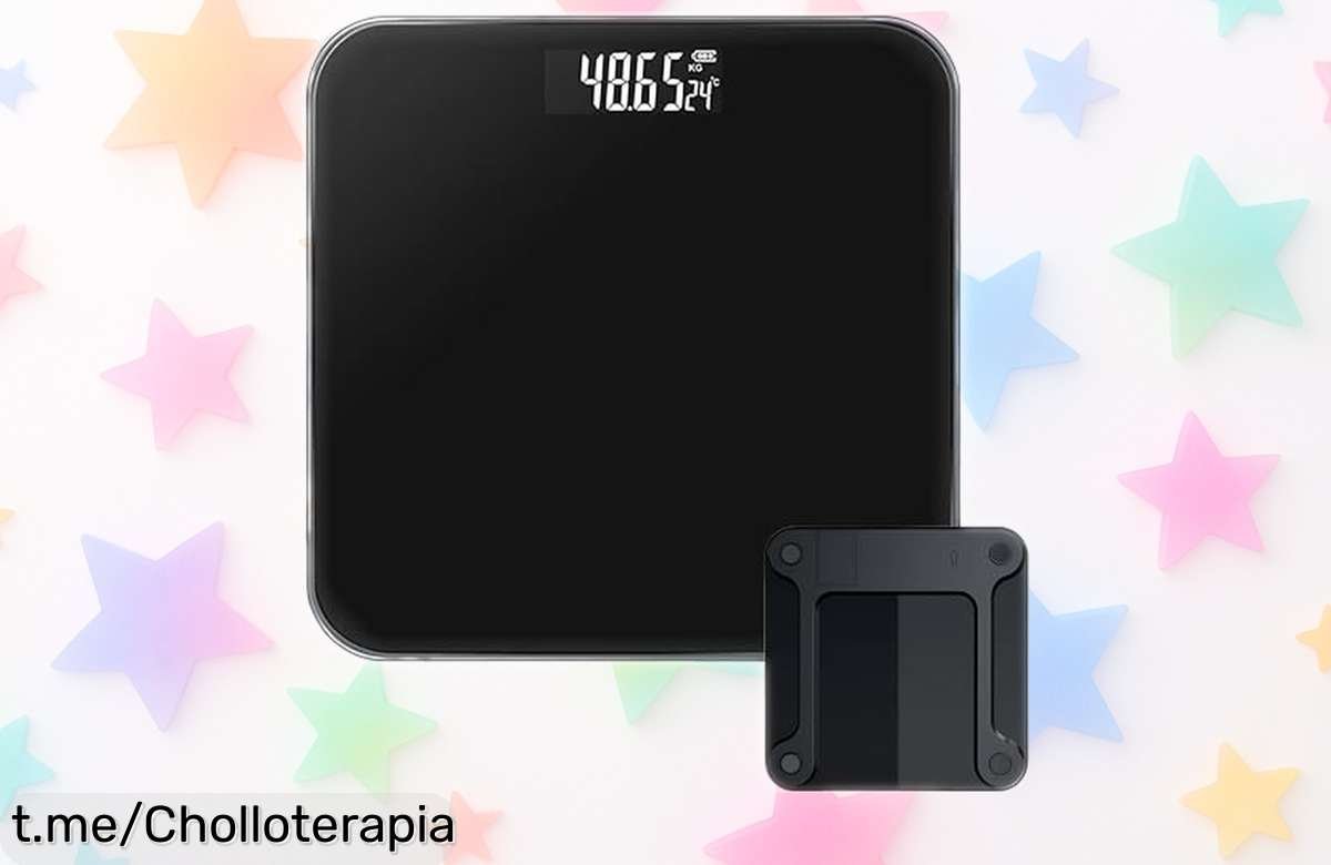 Báscula de baño digital con pantalla LCD y una precisión increíble para controlar tu peso como nunca. Aprovecha el ofertón antes de que se agote y cuida de ti mismo.