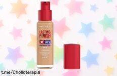 Base de maquillaje Rimmel London con SPF20: lleva tu look al siguiente nivel y luce perfecta todo el día a un precio de ganga que no puedes dejar escapar.