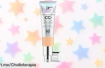 Base de maquillaje hidratante IT Cosmetics con SPF50+ a precio loco: cuida tu piel y luce espectacular, ¡no te quedes sin el tuyo antes de que se agoten!