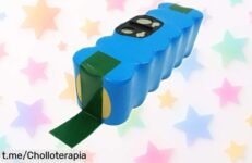 Batería de 5000mAh para Roomba que es un super chollo, rebajada a un precio ridículo: ¡no te quedes sin la tuya y disfruta de una limpieza impecable hoy mismo!