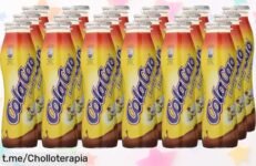 Batido de cacao Colacao Energy listo para llevar: 24 botellas irresistibles a un precio escandaloso que te dará la energía que necesitas. ¡No dejes pasar esta oportunidad!