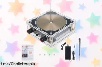 Bobina de Tesla plasma con altavoz Bluetooth Shkalacar: ¡super chollo para tus experimentos! Precio rebajado y unidades que vuelan, no te quedes sin la tuya.