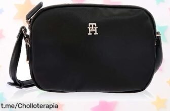 Bolso bandolera para mujer Tommy Hilfiger a precio de escándalo, ideal para cualquier plan y ¡unidades volando! No te quedes sin él, hazlo tuyo antes que desaparezca.