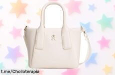 Bolso de mano mini Tommy Hilfiger TH Essential a un precio loco: renueva tu look con calidad top antes que se agote, ¡no te lo pierdas!