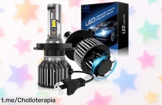 Bombillas LED H4 AUXIRACER que iluminan 6 veces más y no se calientan, precio de ganga para tu coche o moto ¡Aprovecha esta oportunidad única antes de que se acabe!