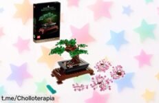 Bonsái artificial de flores de cerezo LEGO 10281, un detallazo a precio de ganga que embellecerá tu hogar. ¡No te lo pierdas, queda poco tiempo!