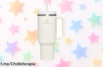 Botella Stanley Quencher H2.0 FlowState 1.2L, el ofertón que mantiene tu agua helada hasta 48 horas y te acompaña a todas partes, ¡no dejes pasar este chollo refrescante!