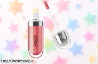 Brillo de labios KIKO Milano 3D Hydra Lipgloss con efecto 3D y textura ligera, ¡ofertón que vuela rápido! Date prisa antes de que desaparezca y luce unos labios irresistibles.
