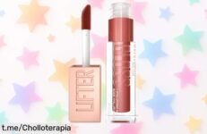 Brillo de labios Maybelline Lifter Gloss con ácido hialurónico: labio jugoso y reluciente a precio loco, ¡no te quedes sin el tuyo antes de que se acabe!