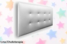 Cabecero de cama tapizado Silcar Home Carlo: Diseño moderno y fácil montaje a precio tirado, ¡no te quedes sin el tuyo y transforma tu habitación ya!