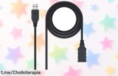 Cable extensor USB Nano USB3.0 de 3 metros a un precio de escándalo: ¡aprovéchate y comparte archivos al instante, el chollo que no puedes dejar escapar!