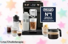 Cafetera De'Longhi Eletta Explore que hace fría o caliente, espumita de lujo y Cold Brew en 5 minutos a precio de ganga; ¡hazte con la tuya antes de que se agote!