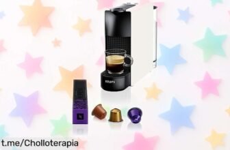 Cafetera Nespresso Essenza Mini de Krups, chollo irresistible que prepara café en segundos. ¡Aprovecha este ofertón único antes de que se acabe!
