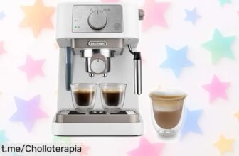 Cafetera manual De’Longhi Stilosa EC260.W: espresso de campeonato y capuchinos a tu medida, ¡con precio loco que no puedes dejar escapar!