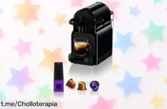 Cafetera monodosis Nespresso De'Longhi rápida y potente a precio de escándalo, ¡aprovéchala antes de que se agote y disfruta del mejor café en segundos!