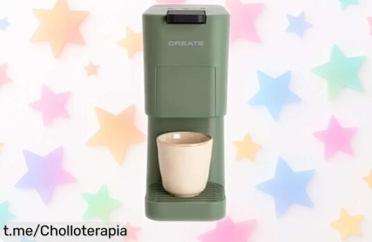 Cafetera multicápsulas express Create, un super chollo con panel táctil y adaptadores intercambiables que no puedes dejar escapar si eres amante del café. ¡No te quedes sin la tuya!