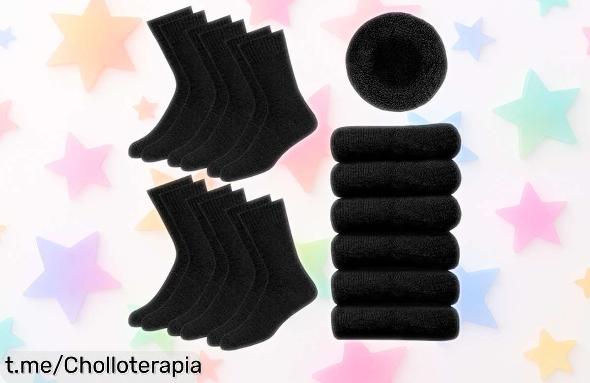 Calcetines térmicos para frío intenso: pack de 6 pares al precio más ridículo del día, ¡no te quedes sin ellos y mantén tus pies cómodos y cálidos ahora mismo!