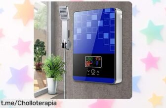 Calentador de agua instantáneo portátil con pantalla LED: ¡precios locos que no volverás a ver! Aprovecha este chollazo antes de que se agote y disfruta del confort en tu hogar.