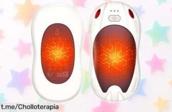 Calentadores de manos USB recargables FANDLISS, el ofertón que necesitabas para sentir calor a tope hasta 9 horas; no te quedes sin ellos, ¡corre que vuelan!