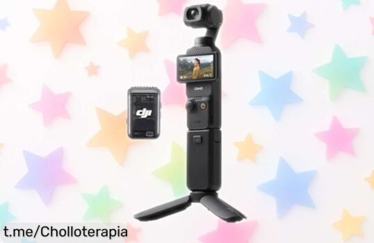 Cámara Osmo Pocket 3 de DJI con estabilización y vídeo 4K, ¡rebajada a precio loco! Perfecta para creadores: captura momentos únicos antes de que se agoten.