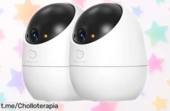 Cámara de seguridad Beans View 2K D210 en pack de 2, visión nocturna y detección humana: ¡un ofertón a precio tirado! Dale a tu hogar la vigilancia que se merece hoy mismo.