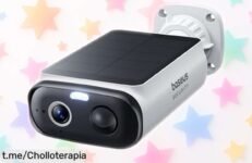 Cámara de vigilancia solar Baseus Security S1 Lite a 2K: sorprendente visión nocturna y batería todo el día, ¡aprovecha este chollazo antes que se agote!