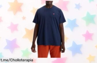 Camiseta Big & Tall súper ligera Levi's con detalles que molan, rebajada a un precio increíble. ¡No dejes pasar esta oportunidad única para lucir genial!