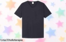 Camiseta Springfield azul, resistencia y estilo que nunca falla con un precio increíble para renovar tu armario ¡Aprovecha esta oferta antes de que se acabe!