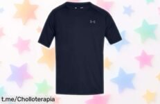 Camiseta Under Armour UA Tech 2.0 súper ligera que seca al instante y a un precio loco, ¡no dejes pasar esta oferta para moverte sin límites!