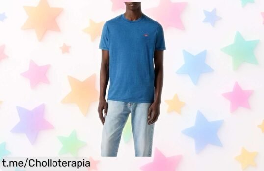 Camiseta básica de Levi’s, rebajada una barbaridad y perfecta para tus vaqueros; este chollo vuela rápido, ¡no te quedes sin ella!